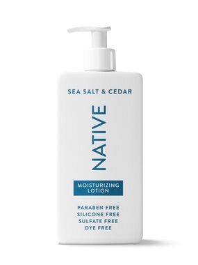 Native Body Lotion Pump - Sea Salt & Cedar -
16.5 fl oz